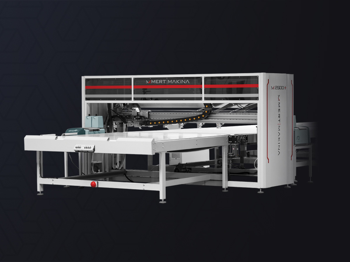 M-2500 Otomatik Yatak Tutkallama Hattı